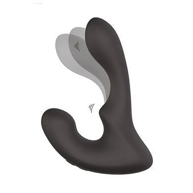 Масажер простати з вібрацією Dream Toys Booty Rocker чорний 14,5 см - основне фото