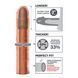 Реалистичная насадка на член Pipedream Fantasy X-tensions Perfect 3" Extension телесная 22,9 см - дополнительное фото