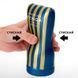 Мастурбатор Tenga Premium Soft Case Cup синій із золотистим - додаткове фото
