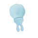 Міні-вібратор для клітора з насадками Adrien Lastic Caress блакитний 9 см - додаткове фото