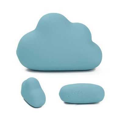Вибратор-облачко Sweet Em Velvet Lure Cloud голубой 8,3 см - основное фото