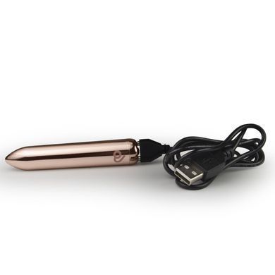 Віброкуля Rocks Off Rechargeable Bullet Vibrator рожеве золото 9 см - основне фото