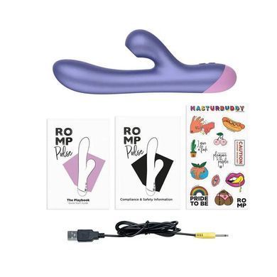 Rabbit-вібратор ROMP Pulse фіолетовий 20 см - основне фото