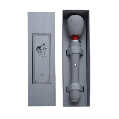 Основная фотография Вибратор-микрофон UPKO Remote-Control Wand Vibrator & Thigh Harness Combo серый 30,5 см Вибратор-микрофон UPKO Remote-Control Wand Vibrator & Thigh Harness Combo серый 30,5 см - основное фото