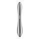 Металевий ділдо Satisfyer Pure Gravity 1 сріблястий 22 см - додаткове фото