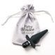 Анальна пробка Lovehoney Fifty Shades of Grey Delicious Fullness з вібрацією чорна 14 см - додаткове фото