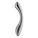 Металевий ділдо Satisfyer Pure Gravity 1 сріблястий 22 см - додаткове фото