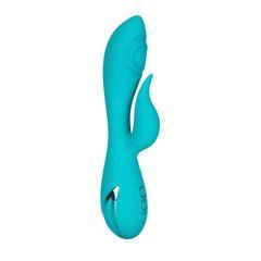 Rabbit-вибратор California Exotic Novelties Santa Monica Starlet голубой 10,8 см - основное фото