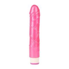 Реалістичний вібратор Chisa Novelties Basic Luv Theory Basic Pulsator рожевий 23 см - основне фото