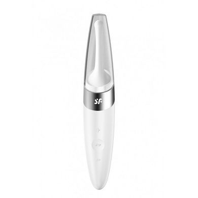Вибратор для клитора Satisfyer Twirling Delight белый 16,8 см - основное фото