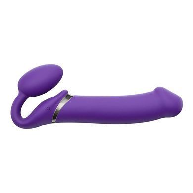Безремінний страпон з вібрацією Strap-On-Me Vibrating ХL фіолетовий 16,2 см - основне фото