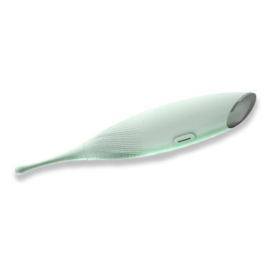 Вібратор для кліторальної стимуляції з насадками Dream Toys Glam Pin Point Stimulator зелений 17 см - основне фото