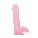 Реалістичний фалоімітатор на присосці Chisa Novelties Realistic Dildos 7.0 Inch рожевий 17,5 см - додаткове фото