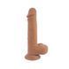Реалістичний фалоімітатор на присосці Chisa Novelties T-skin ReaL Wild Penetrator мулатний 21,5 см - додаткове фото
