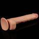 Реалістичний фалоімітатор на присосці Lovetoy 10" King-sized Dildo RDNI-310085 тілесний 27,5 см - додаткове фото