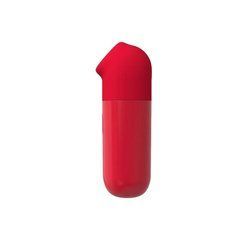 Мінівібратор для клітора з насадкою Chisa Novelties 69 Ecstasy червоний 6,8 см - основне фото
