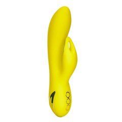 Rabbit-вибратор California Exotic Novelties Venice Vixen жёлтый 11,5 см - основное фото