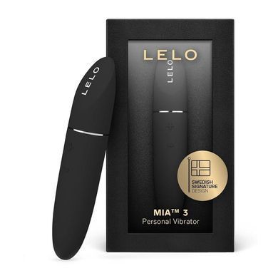 Вібропуля LELO Mia 3 чорна 11 см - основне фото