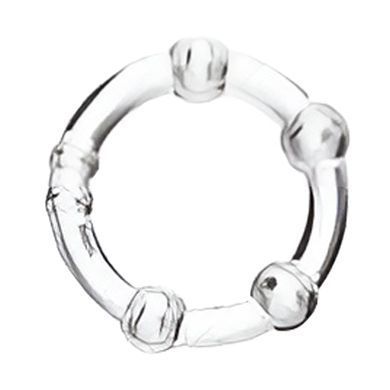 Набор эрекционных колец Lovetoy Power Plus Triple Beaded Ring Set прозрачный - основное фото