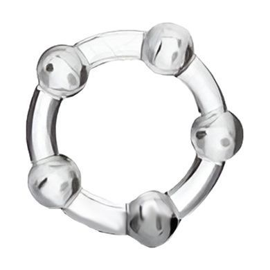 Набор эрекционных колец Lovetoy Power Plus Triple Beaded Ring Set прозрачный - основное фото