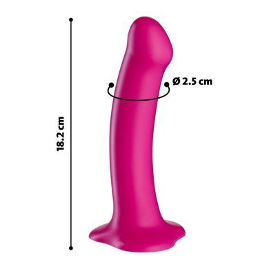 Стимулятор для точки G Fun Factory Magnum малиновий 18,3 см - основне фото