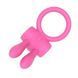 Эрекционное виброкольцо с клиторальным стимулятором Lovetoy Power Clit Cockring Rabbit розовое - дополнительное фото