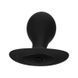 Надувна анальна пробка California Exotic Novelties Weighted Silicone Inflatable Plug Large чорна 8,3 см - додаткове фото
