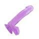 Реалістичний фалоімітатор на присосці Chisa Novelties Realistic Dildos 7.0 Inch фіолетовий 17,5 см - додаткове фото