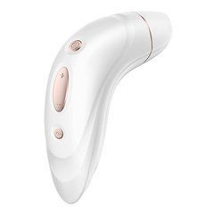 Вакуумний вібратор Satisfyer Pro Plus Vibration білий 13 см - основне фото