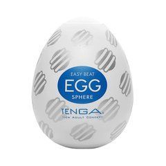 Мастурбатор-яйцо Tenga Egg Sphere белый - основное фото