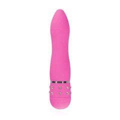 Міні-вібратор зі стразами Easytoys Love Diamond Vibrator рожевий 11,4 см - основне фото