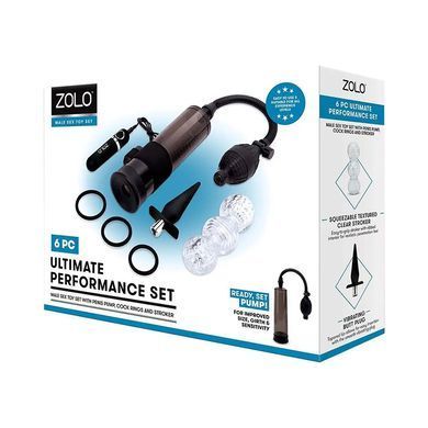 Основная фотография Набор для мужчин Zolo Ultimate Performance Set чёрный Набор для мужчин Zolo Ultimate Performance Set чёрный - основное фото