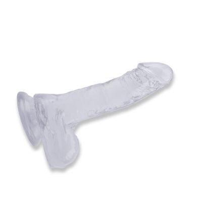 Реалистичный фаллоимитатор на присоске Chisa Novelties 7.5 Inch Dildo прозрачный 19,5 см - основное фото