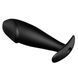Анальная пробка с вибрацией Baile Pretty Love Dildo Butt Plug чёрная 10 см - дополнительное фото