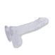 Реалистичный фаллоимитатор на присоске Chisa Novelties 7.5 Inch Dildo прозрачный 19,5 см - дополнительное фото