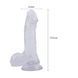 Реалистичный фаллоимитатор на присоске Chisa Novelties 7.5 Inch Dildo прозрачный 19,5 см - дополнительное фото