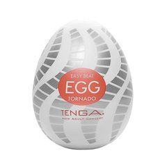 Мастурбатор-яйце Tenga Egg Tornado білий - основне фото
