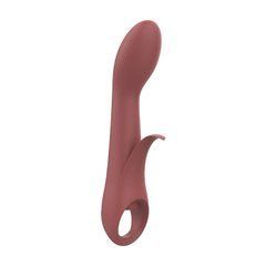 Рабіт-вібратор Dream Toys Nude Sierra коричневий 20 см - основне фото