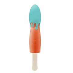 Вібратор у формі морозива NMC Popsicle помаранчевий з бірюзовим 15 см - основне фото