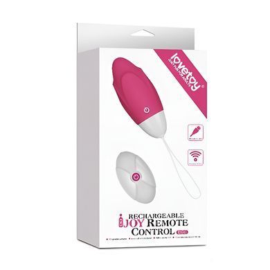 Виброяйцо Lovetoy IJoy Rechargeable Remote Control Egg 6452LVTOY329 розовое - основное фото
