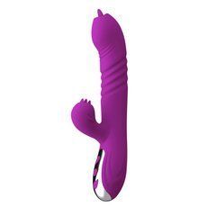 Rabbit-вібратор з пульсацією Boss of Toys Boss Series Function and Thrusting Function 26-00143-1 фіолетовий 15 см - основне фото