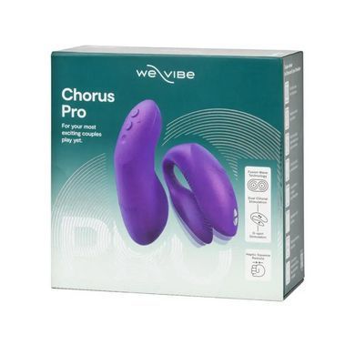 Смарт-вибратор для пар We-Vibe Chorus Pro фиолетовый 8 см - основное фото