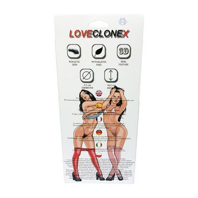 Реалістичний страпон Loveclonex Afrodyta тілесний 16,5 см - основне фото