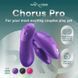 Смарт-вибратор для пар We-Vibe Chorus Pro фиолетовый 8 см - дополнительное фото