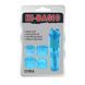Кліторальний вібратор з насадками Chisa Novelties Hi-Basic The Ultimate Mini Massager блакитний 10 см - додаткове фото