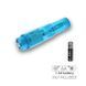 Кліторальний вібратор з насадками Chisa Novelties Hi-Basic The Ultimate Mini Massager блакитний 10 см - додаткове фото
