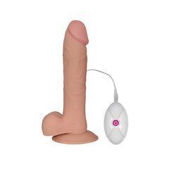 Реалистичный вибратор на присоске Lovetoy The Ultra Soft Dude RDNI-310041 телесный 22 см - основное фото