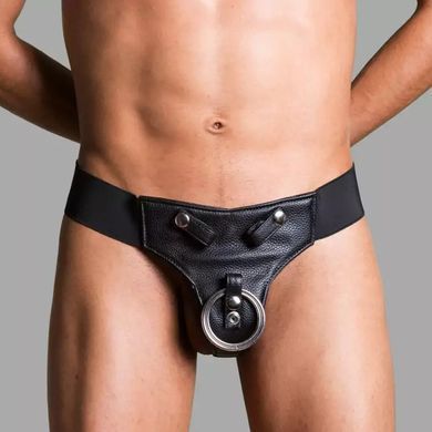 Трусики для страпона Ouch! Harness Deluxe чёрные - основное фото