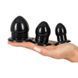 Набір анальних пробок You2Toys Anal Stretching Plug Kit чорний - додаткове фото