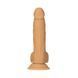 Реалистичный фаллоимитатор Addiction 8" Dual Density Silicone Dildo на присоске телесный 20,3 см - дополнительное фото